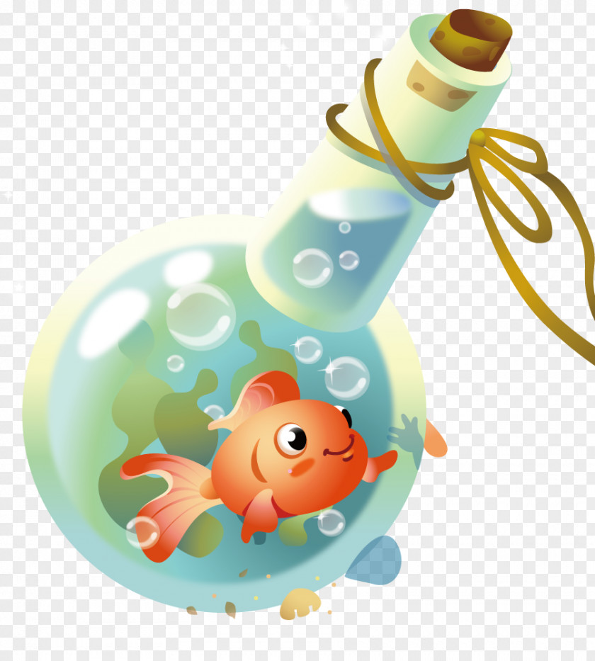 Bottle Goldfish Disney Fairies Fairy Cartoon Animation Wallpaper PNG