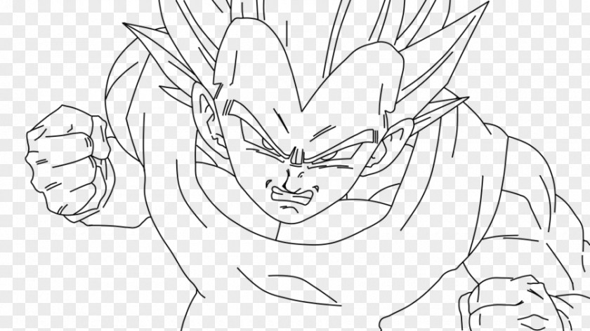 Goku Vegeta Trunks Majin Buu Baby PNG