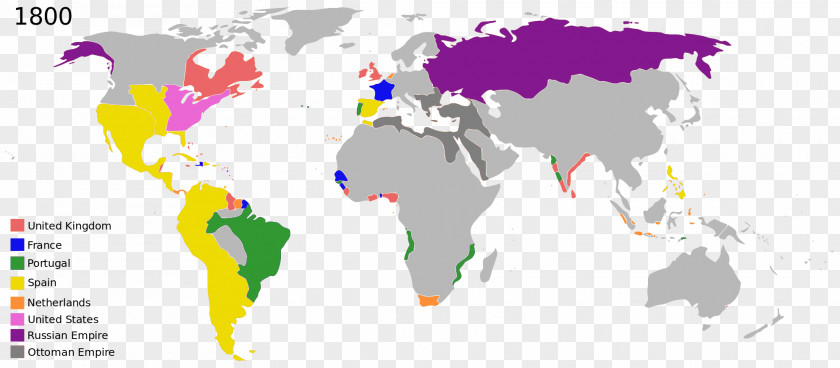 World Map Colonialism Colonial Empire PNG