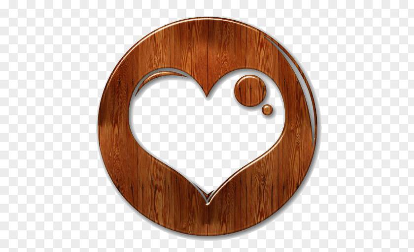 Love Wood Transparent Heart PNG