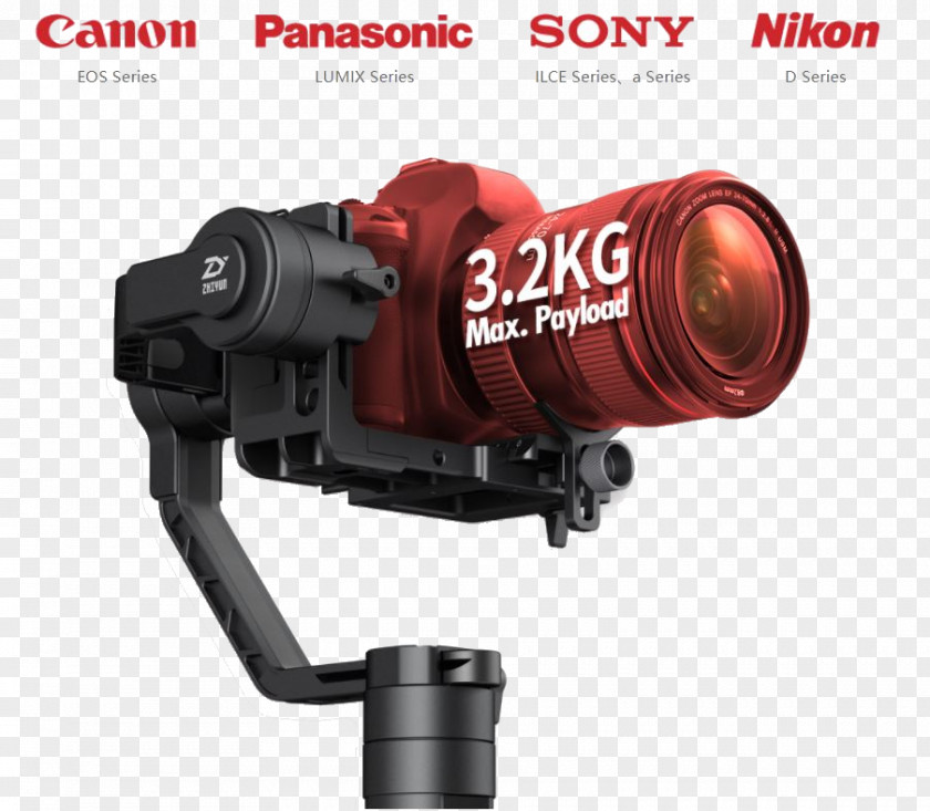 Mechanical Crane Gimbal Camera Stabilizer Follow Focus Digital SLR PNG