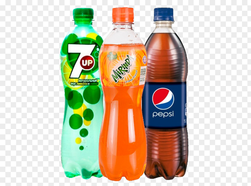 Pepsi Mirinda 7 Up Fizzy Drinks PNG