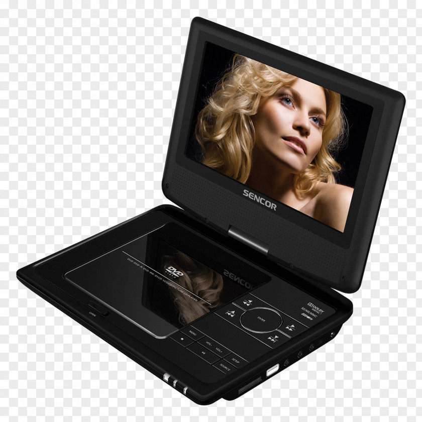 Portable Dvd Player Electronics Multimedia PNG