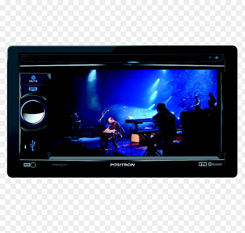 USB Multimedia DVD Player Vehicle Audio Digital Television PNG