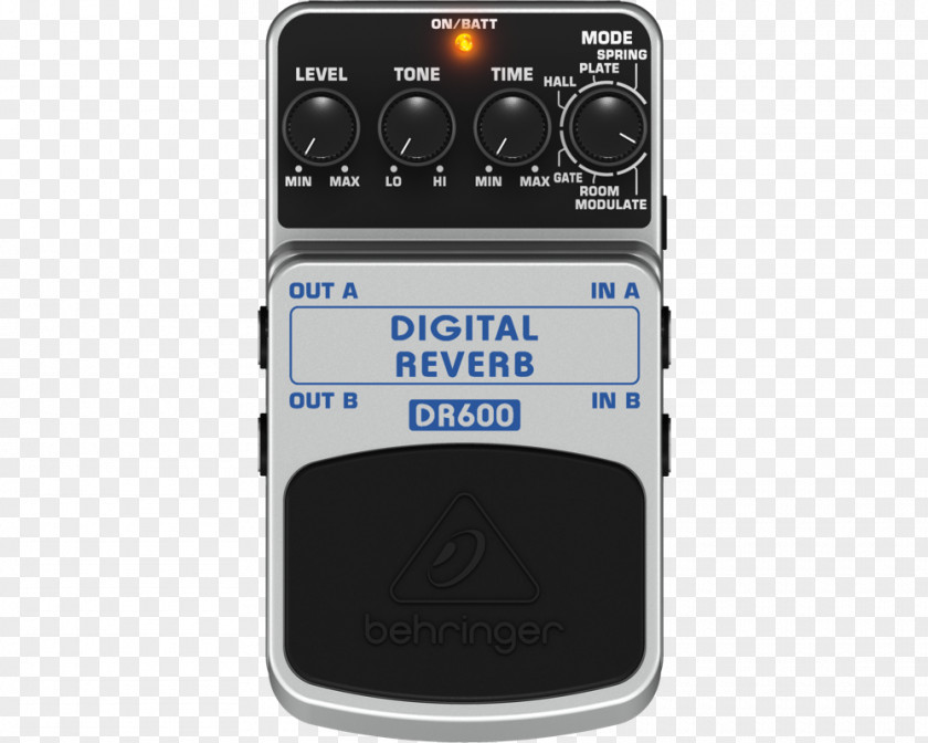 Electric Guitar Effects Processors & Pedals Pedalboard BEHRINGER DIGITAL REVERB/DELAY DR400 REVERB DR600 PNG