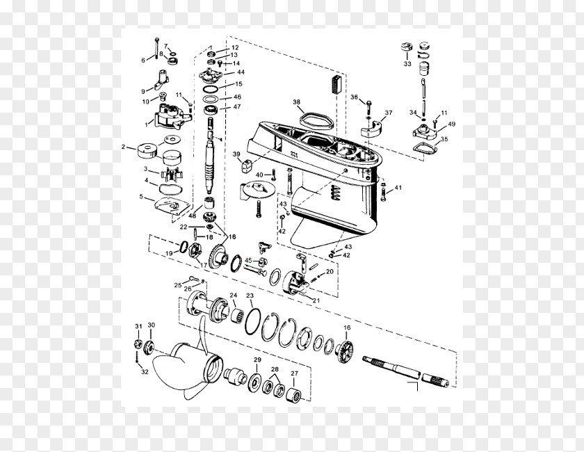 Engine Evinrude Outboard Motors Johnson Outboards Wiring Diagram PNG