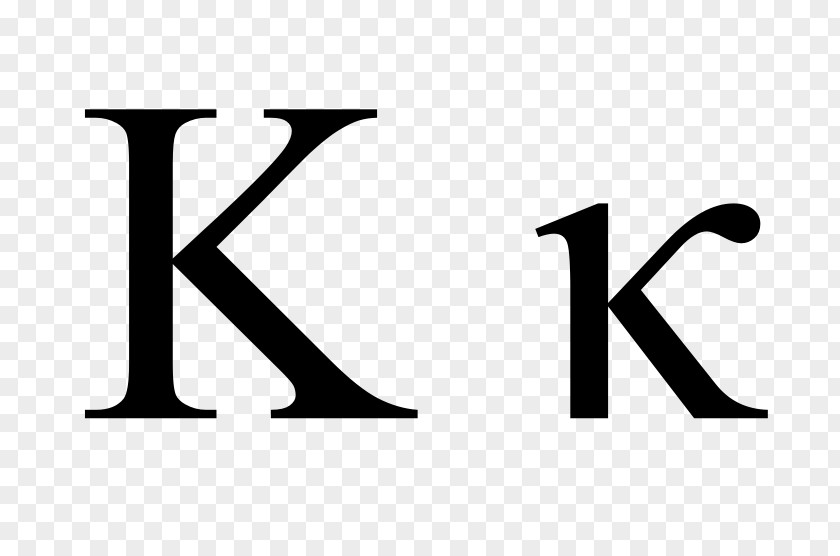 Greece Greek Alphabet Kappa Kaph Letter PNG