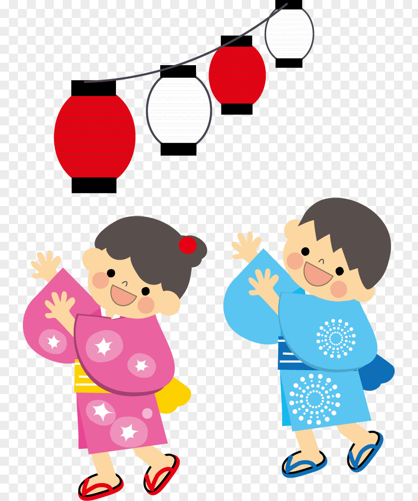 Japan Yukata Bon Odori Festival PNG