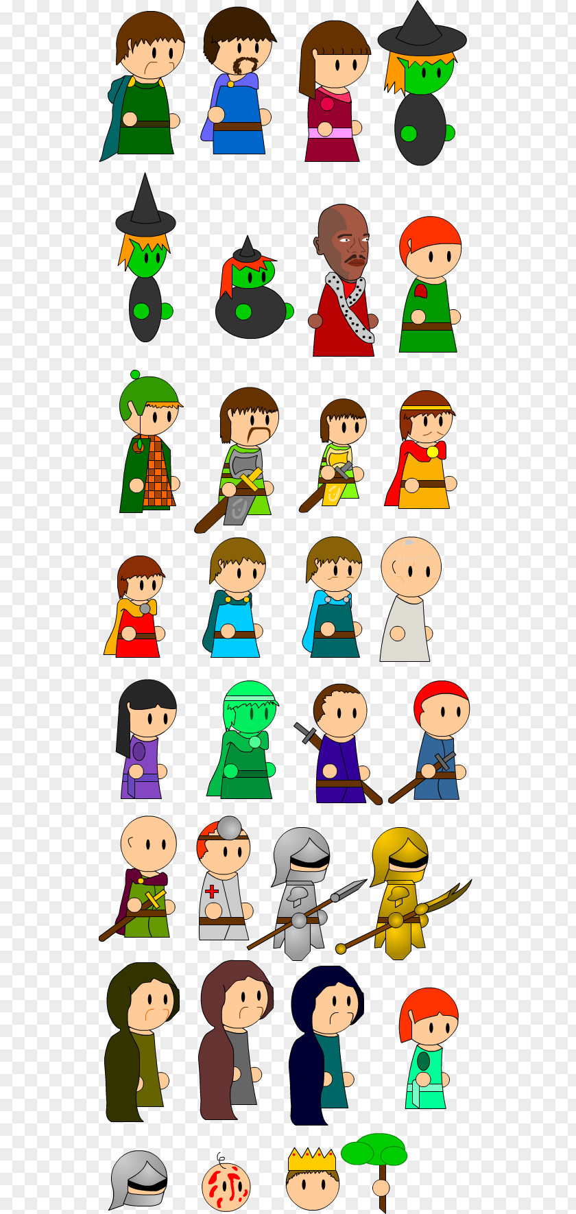 Macbeth Characters Clip Art Illustration Human Behavior Cartoon Line PNG