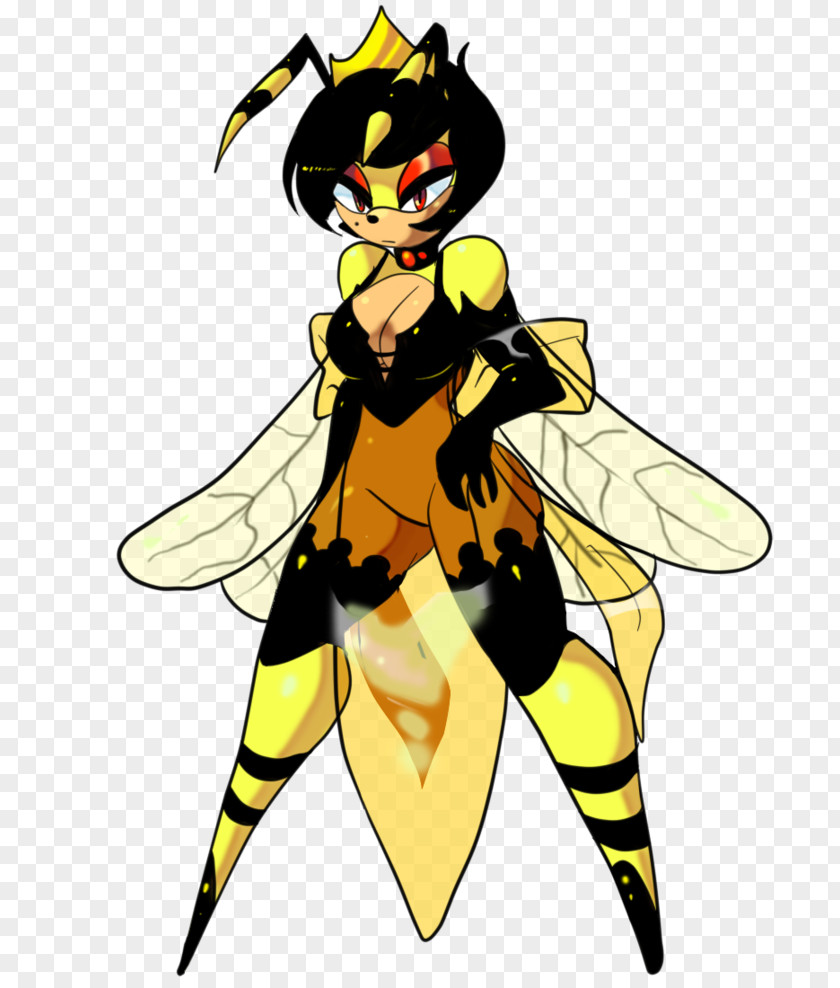 Q Version Of The Bee Honey Queen Koningin Bumblebee PNG