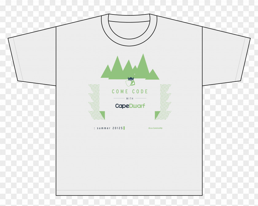 Design T-shirt Shoulder Logo Paper Product PNG