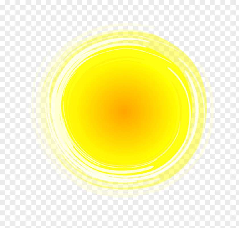 Golden Sun Cartoon Picture Yellow Circle Font PNG