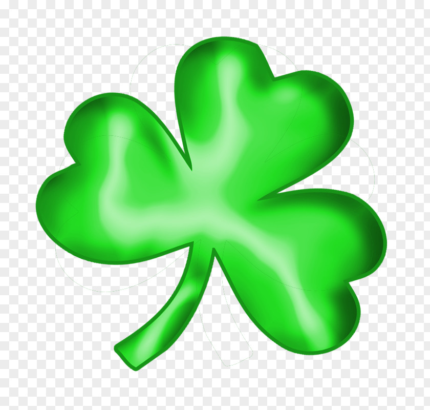 Goldenes Ticket Shamrock Leaf PNG