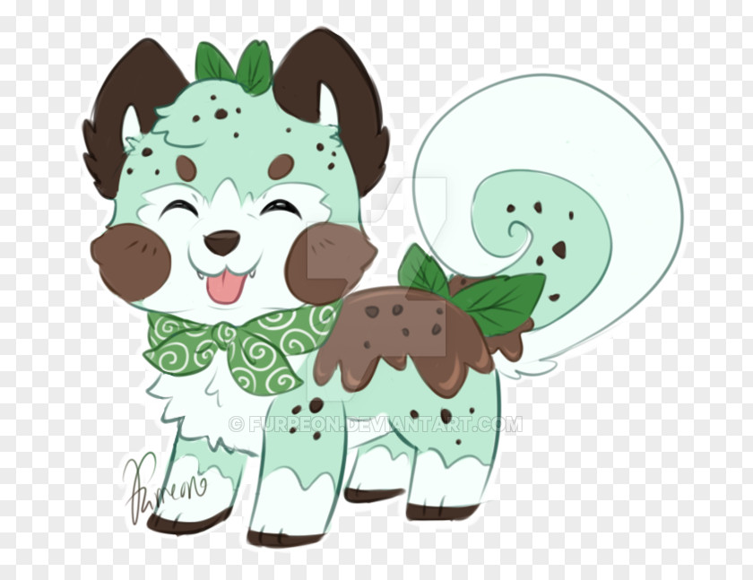 Mint Chocolate Chip Ice Cream Canidae Clip Art Illustration Dog Product PNG