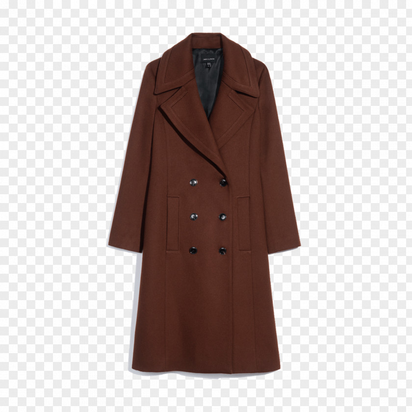 Nutmeg Overcoat Trench Coat Wool PNG