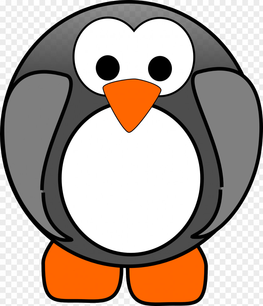 Penguin Bird Tux Clip Art PNG