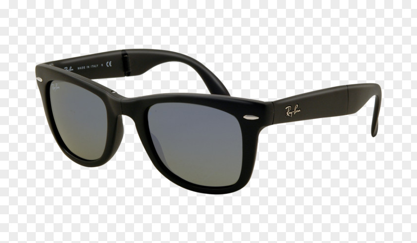 Ray Ban Ray-Ban Wayfarer Folding Flash Lenses Sunglasses Clothing Accessories PNG