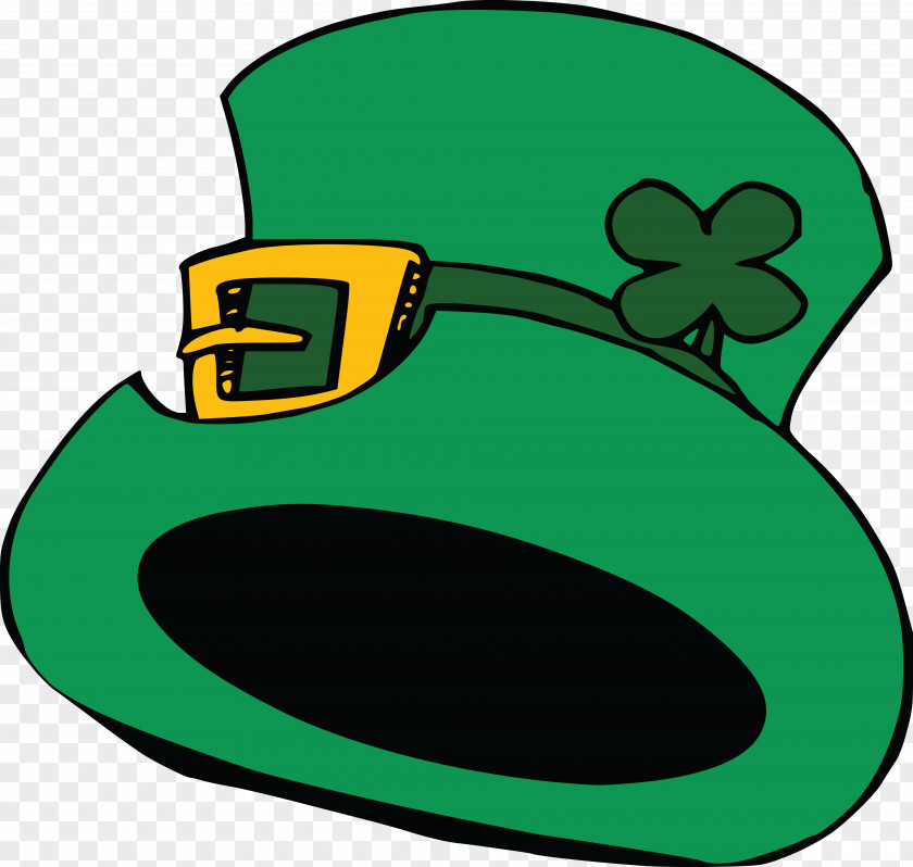 ST PATRICKS DAY Saint Patrick's Day Shamrock Ireland Hat Clip Art PNG