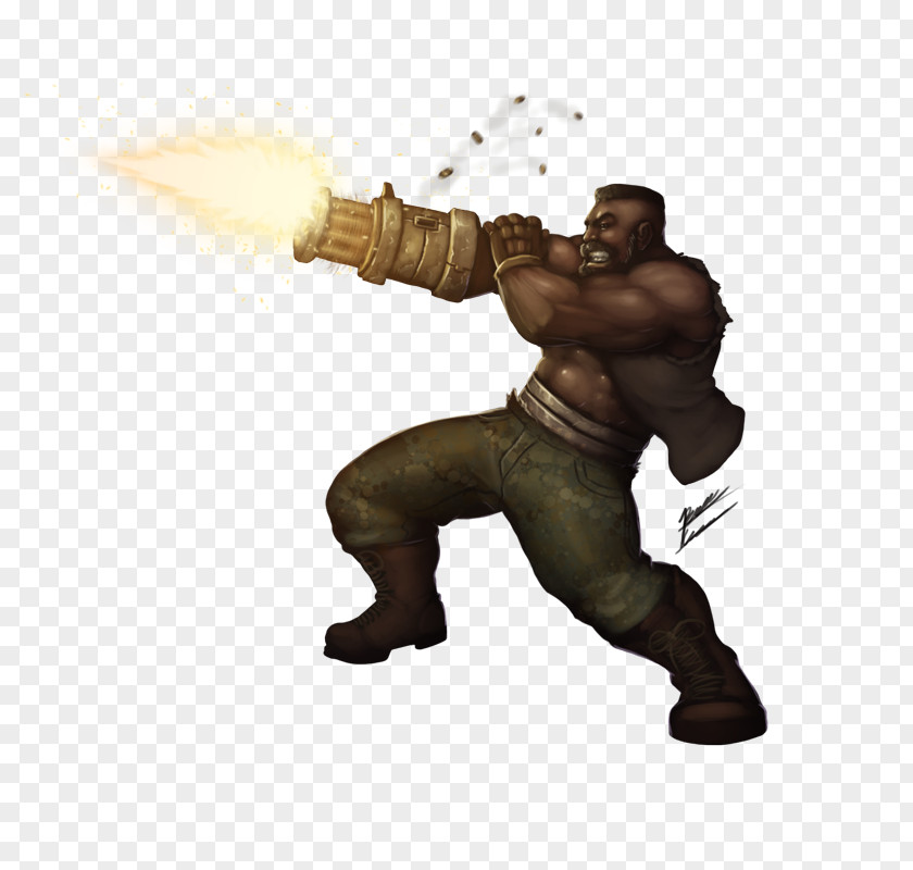 Barret Poster Wallace Final Fantasy VII Video Games Drawing Art PNG