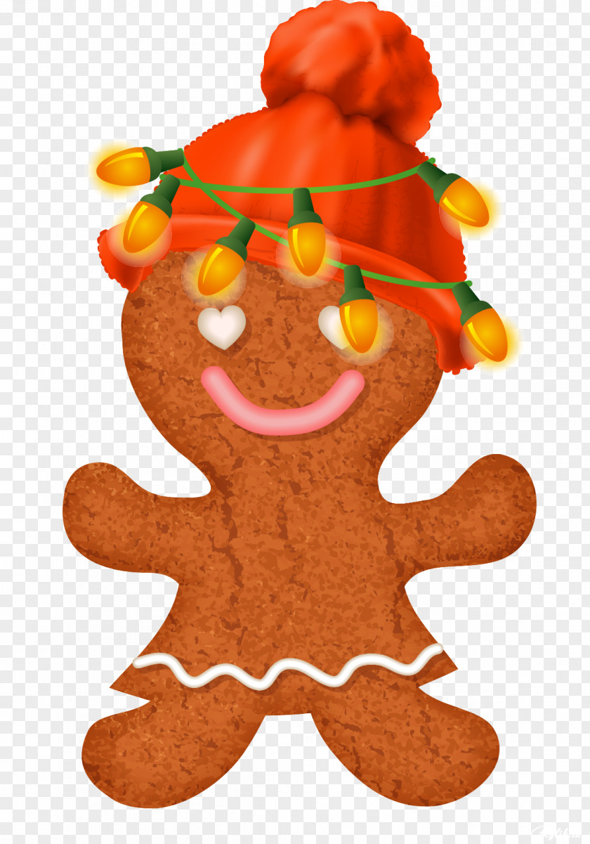 Christmas Gingerbread Lebkuchen Ornament Clip Art PNG