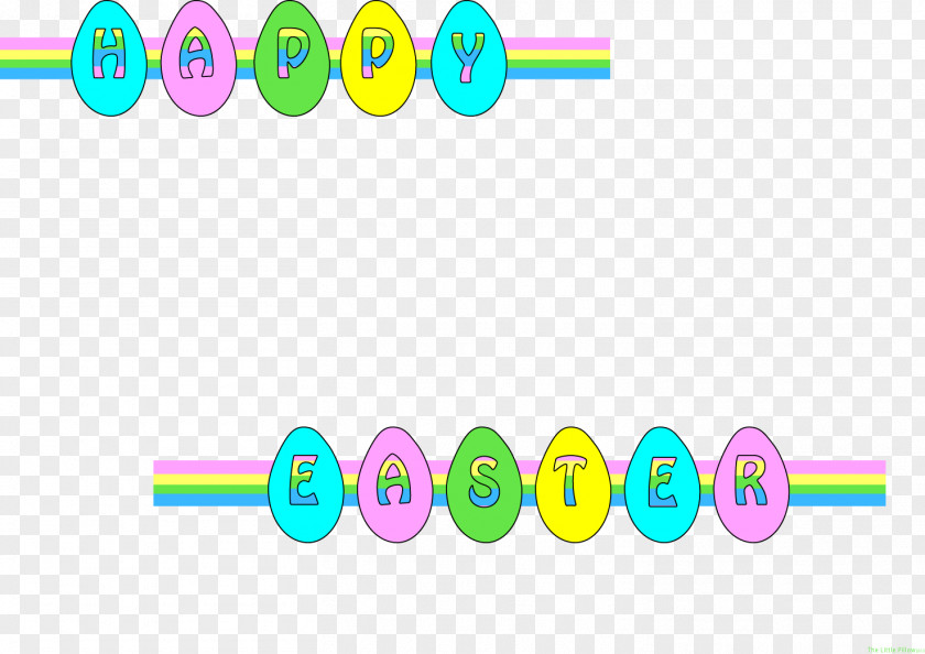 Easter Frame Bunny Egg Postcard Clip Art PNG