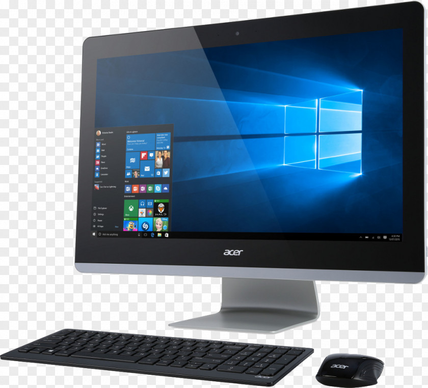 Flip Phones Acer Aspire Desktop Computers All-in-One Intel Core PNG