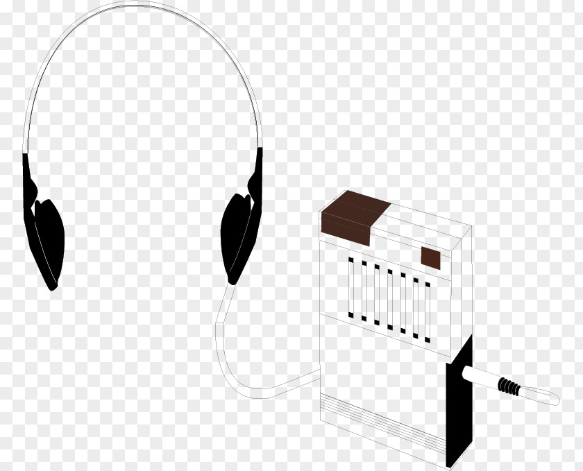 Free To Pull The Material Radio Pictures Headphones Pattern PNG