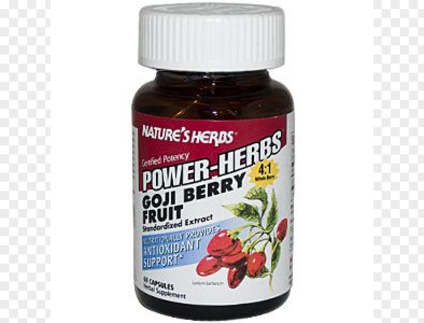 Goji Five-flavor Berry Herb Fruit Medical Encyclopedia PNG