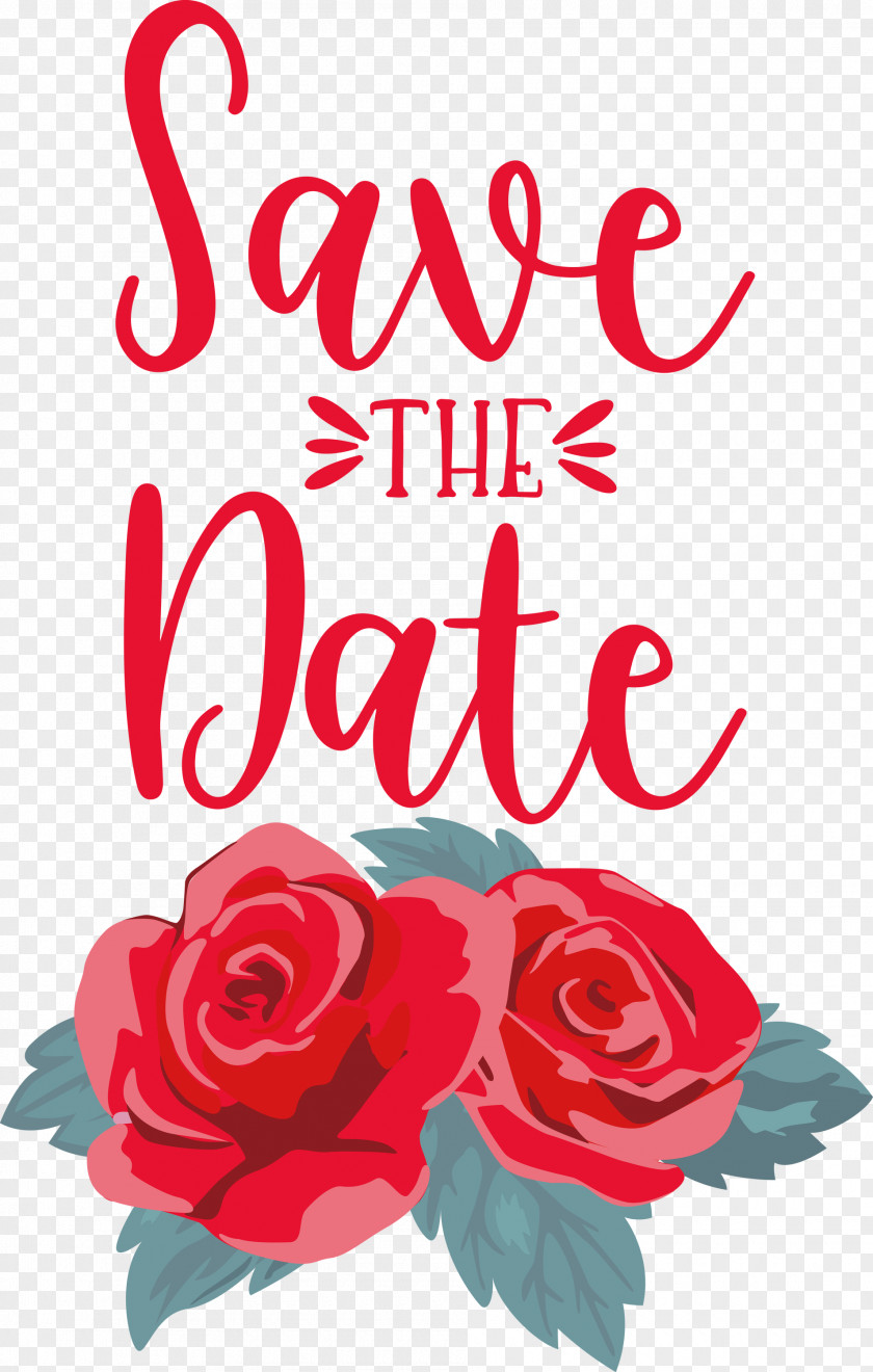 Save The Date Wedding PNG