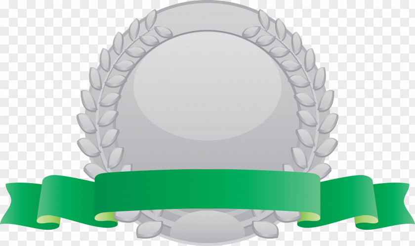 Silver Badge Award PNG