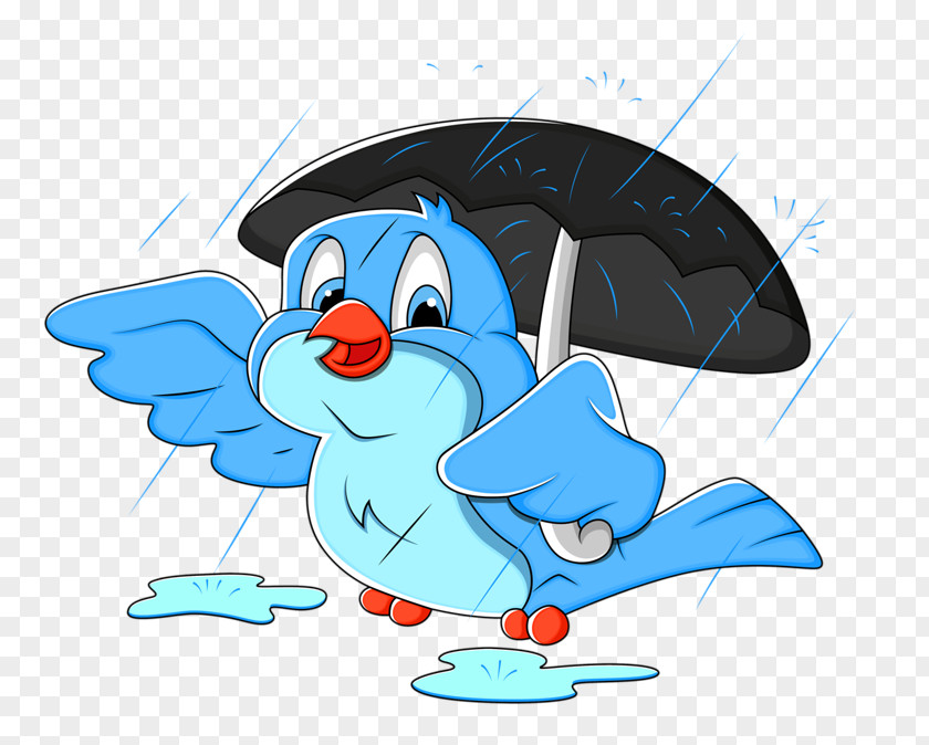 Umbrella Birds Happiness Blessing Saturday Family PNG