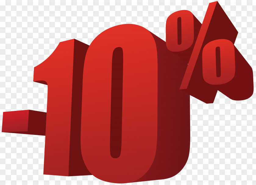 10% Off Sale Transparent Image PNG