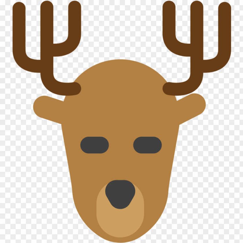 FIG Cute Deer Finland Reindeer Emoji Finns Feeling PNG