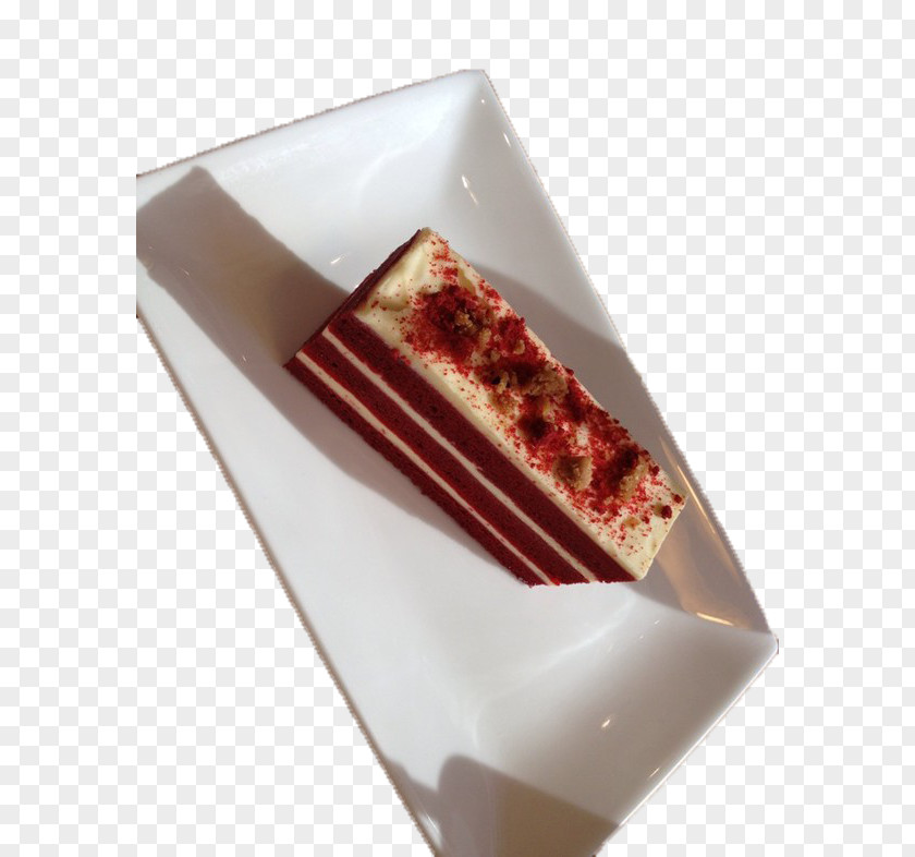 Red Velvet Cake Cream PNG