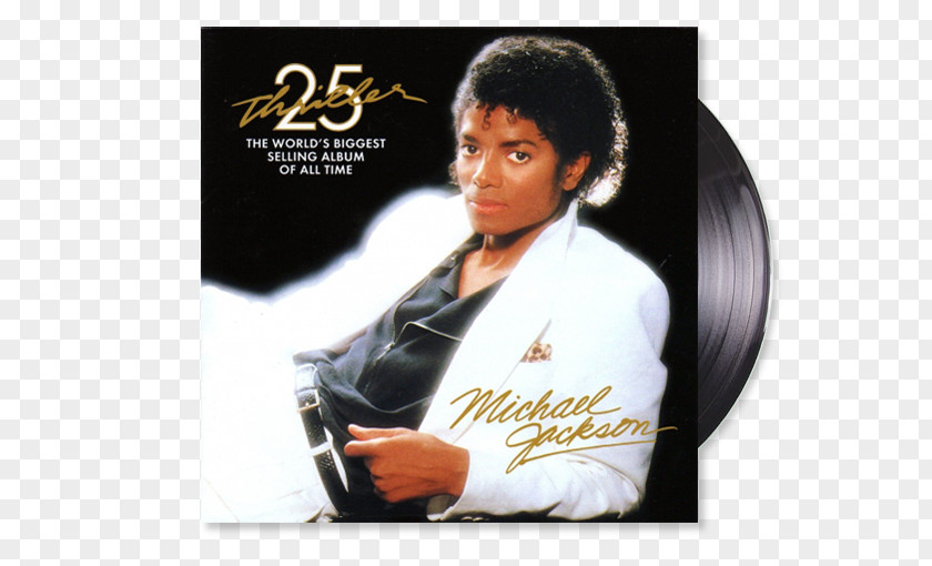 Thriller Michael Jackson 25 P.Y.T. Album PNG