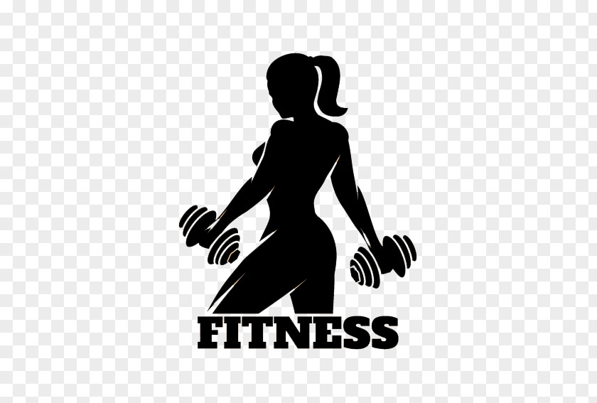 Woman Dumbbell Physical Fitness Centre Silhouette PNG