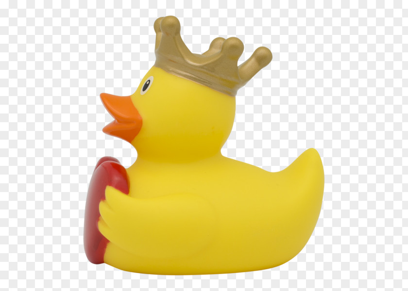 Duck Rubber Toy CelebriDucks Heart PNG