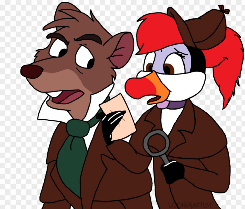 Holding The Magnifying Glass Of Villain Gnorga Drawing Character Professor Ratigan PNG