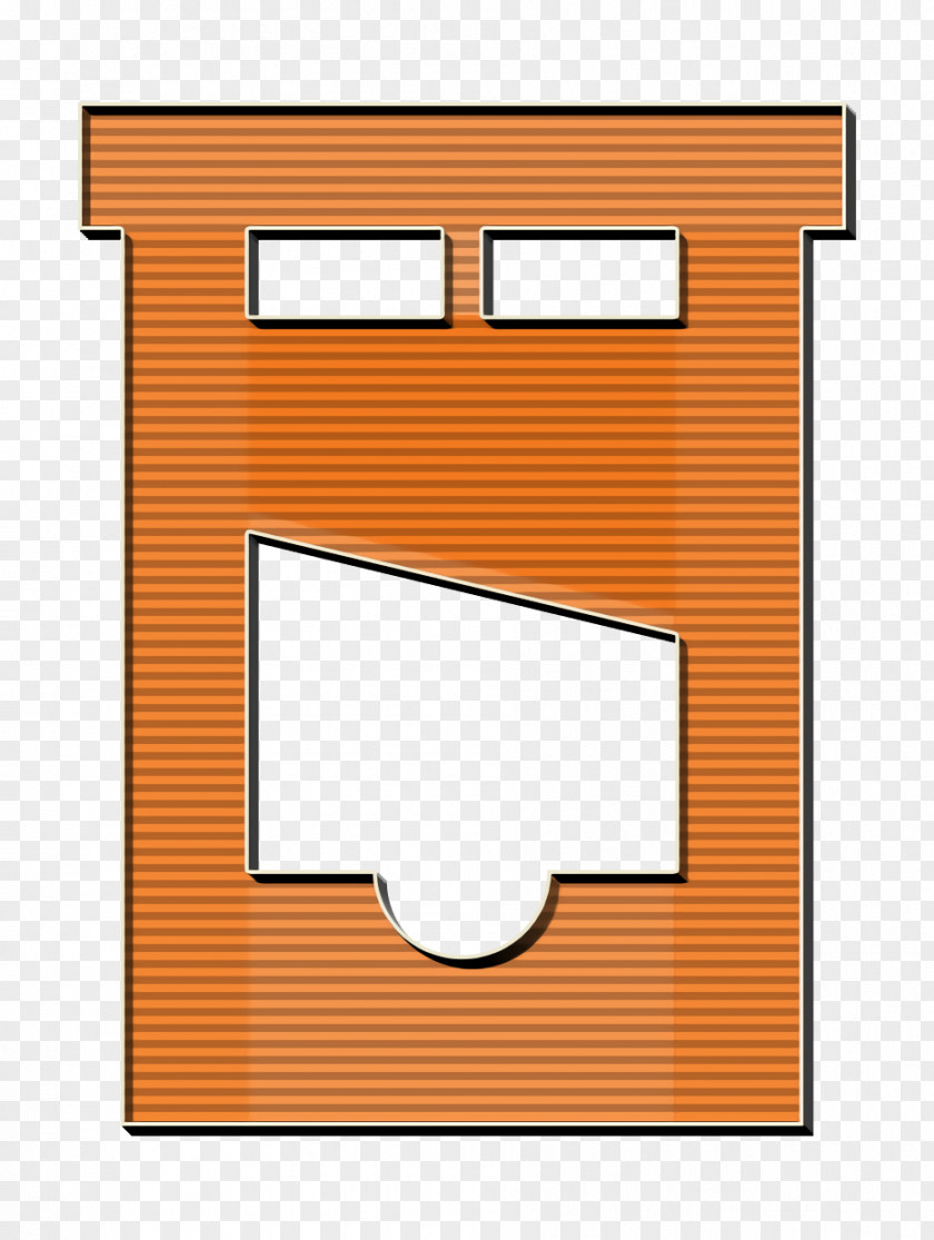 Rectangle Off Icon Cut Guilotine Halloween PNG