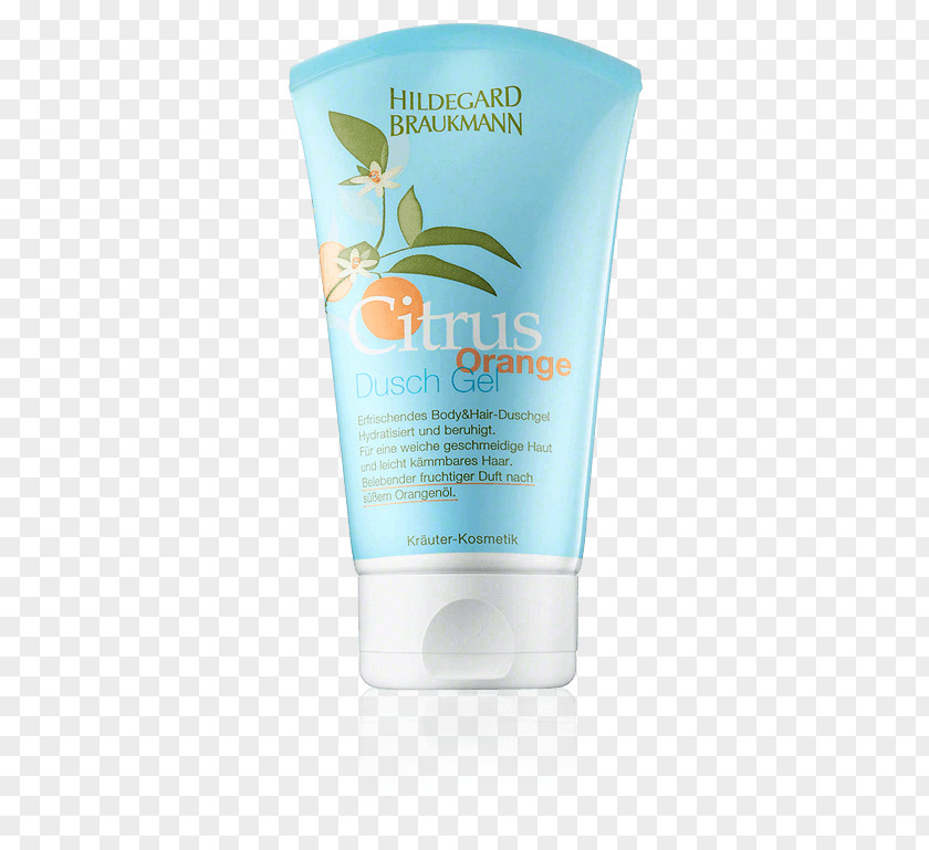 Sunscreen Lotion Hildegard Braukmann Citrus Orange Pflegeset Cream Skin Care PNG