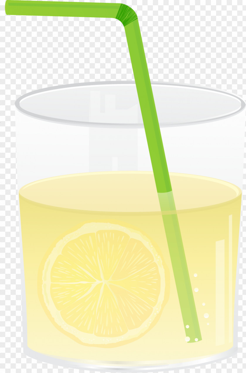 Vector Lemon Sparkling Water Carbonated Lemon-lime Drink Euclidean PNG
