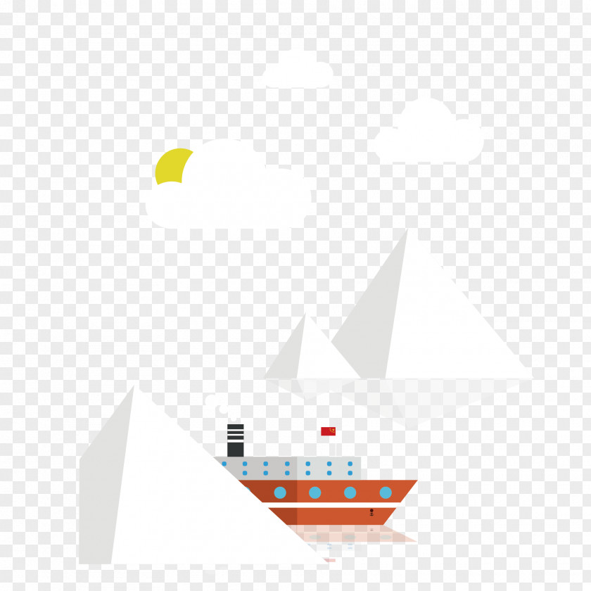 Vector Ship Logo Brand Pattern PNG