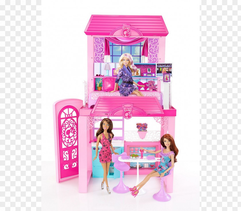 Barbie Dollhouse Toy PNG