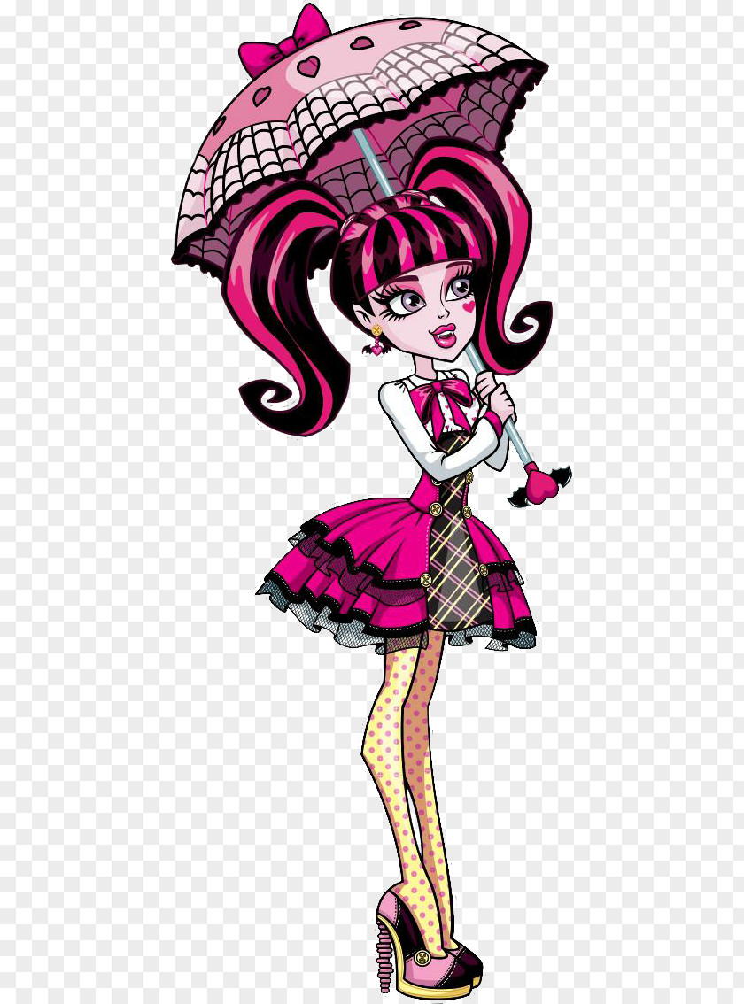 Barbie Monster High Draculaura Doll Frankie Stein PNG