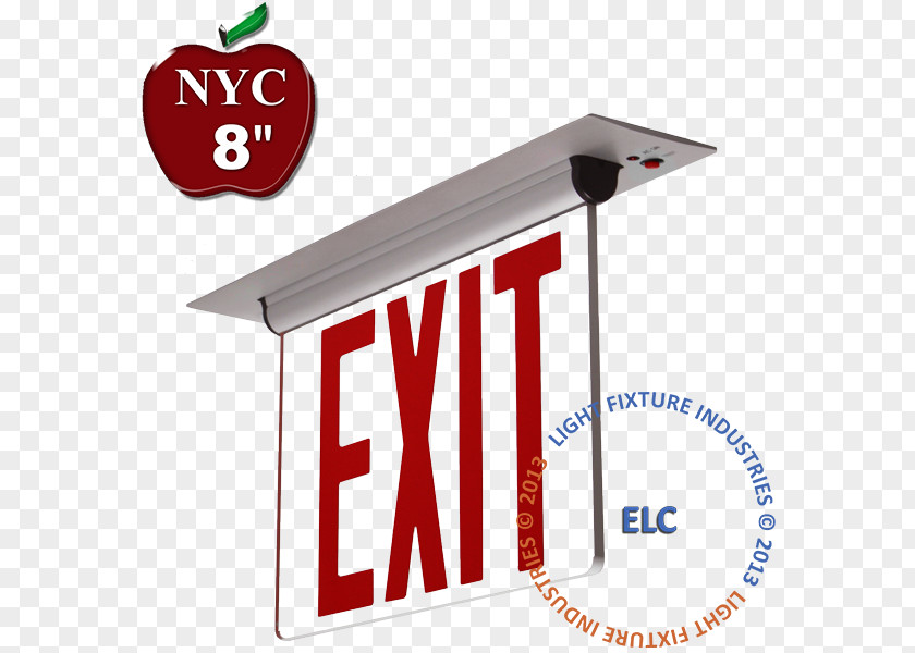Lighting Sign Emergency Exit Light Fixture Light-emitting Diode PNG