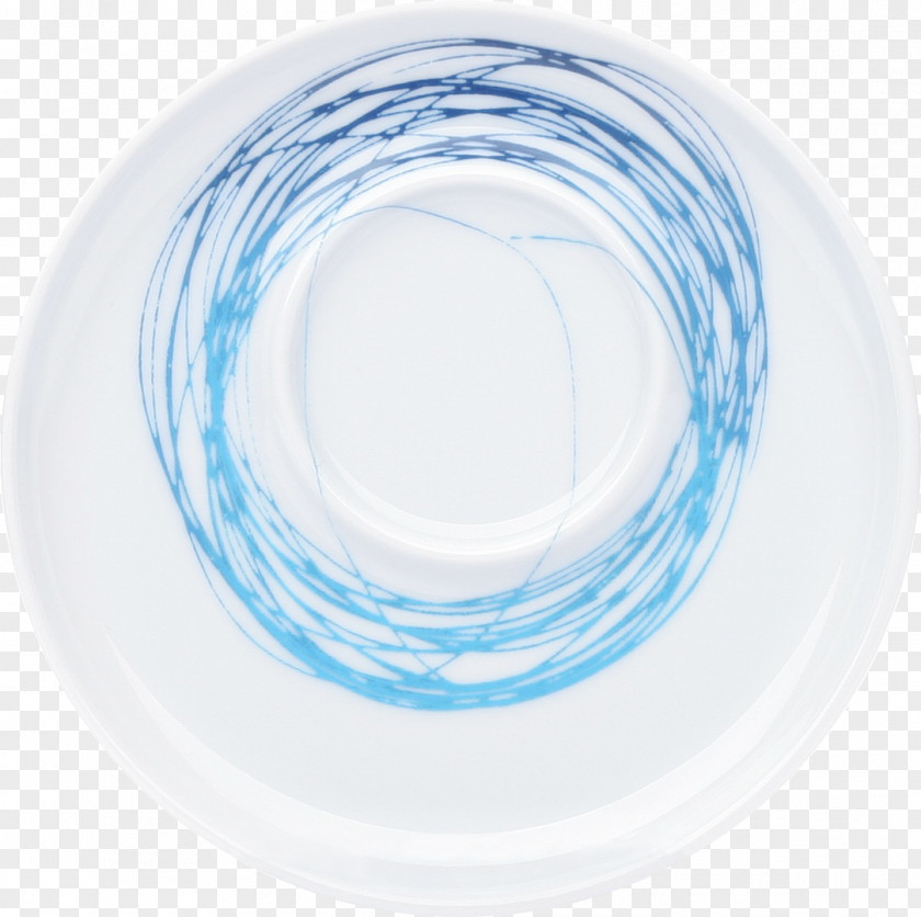 Saucer Tableware Cobalt Blue Turquoise Aqua PNG