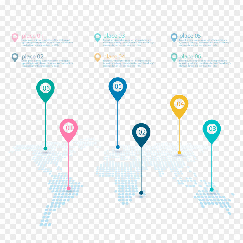 Vector Map Marker Graphic Design PNG