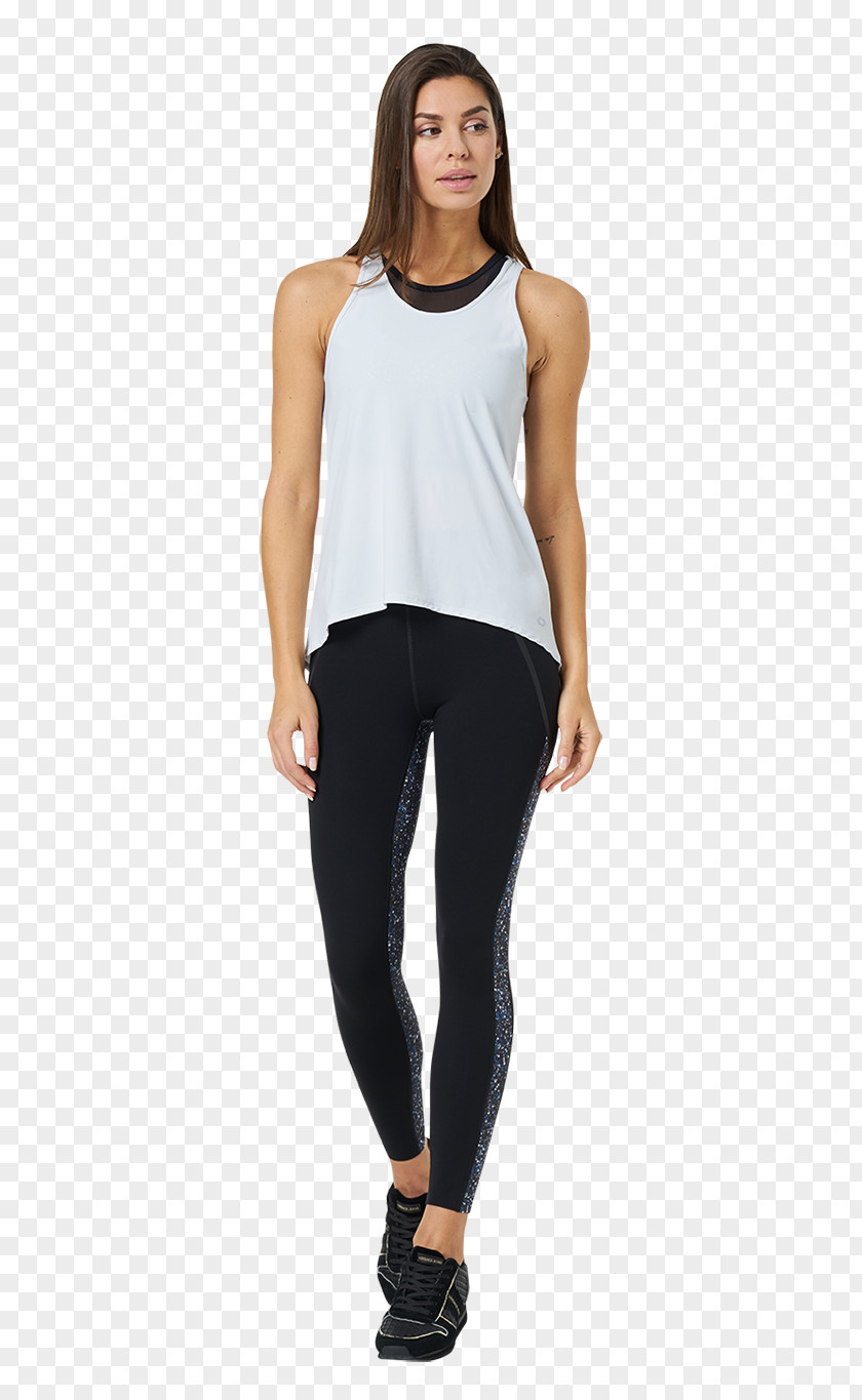 Arctic Ice White Blue Ivory Leggings Yellow PNG