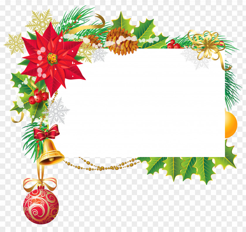 Decoration Christmas Template Clip Art PNG