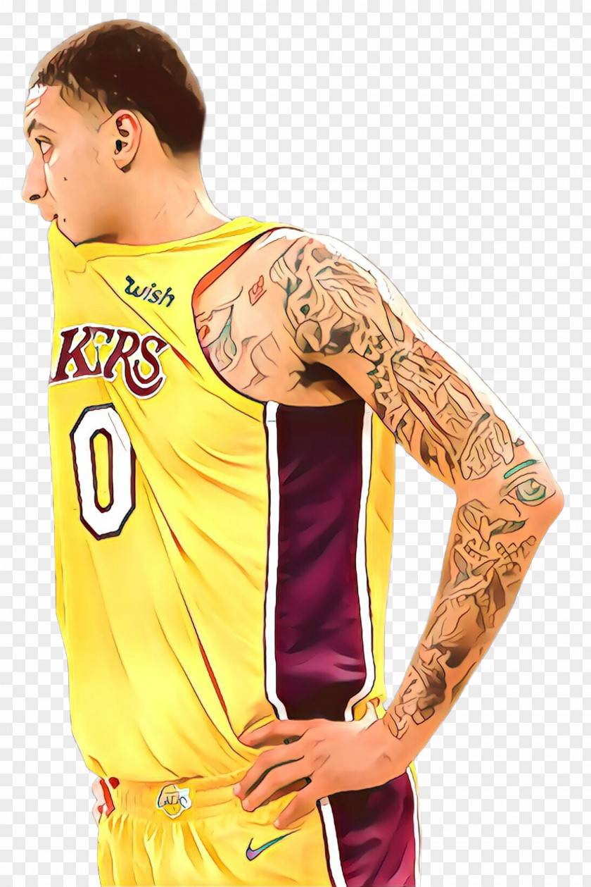 Joint Muscle Clothing Yellow Sleeve Shoulder Jersey PNG